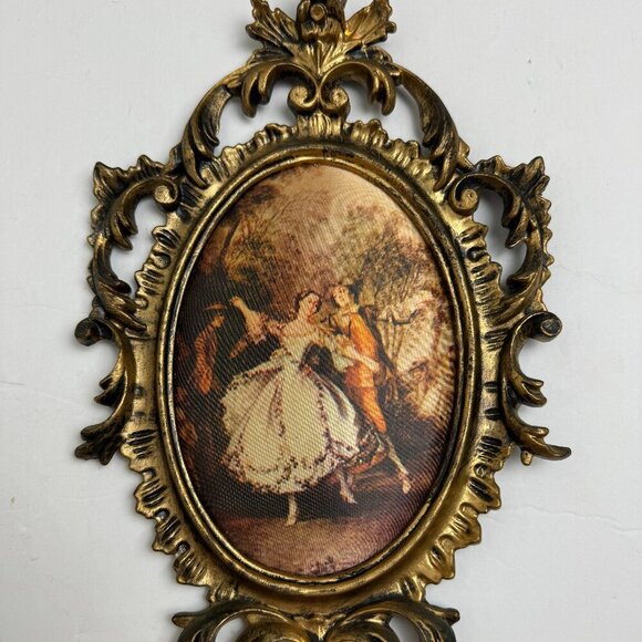 Vintage Other - Vintage Wall Decor "Victorian era. Dancing .Ball"